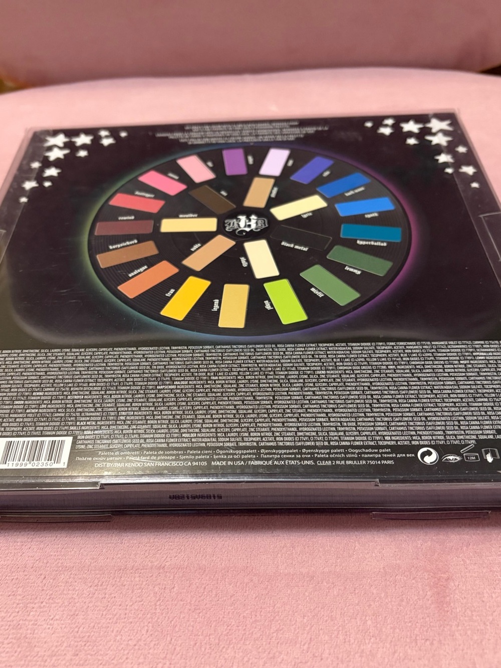 Kat Von D Mi Vida Loca Eyeshadow Palette — Purple, Teal, Black Accents - Picture 2 of 3